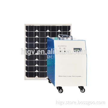 100W Powerful off grid home solar power system /100W Solar system for home on/Portable Solar Power System